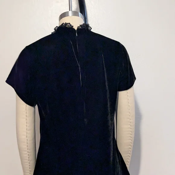 Killstar Black Cap Sleeve Embellished Blouse - Picture 4 of 6